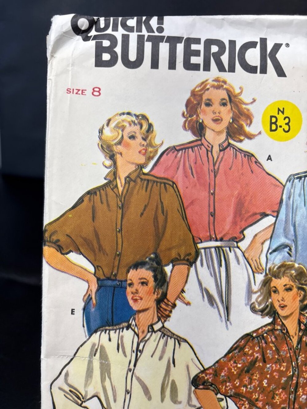 Butterick 6252 Womens Shirt Sewing Pattern Size 8 Uncut - Picture 2 of 7